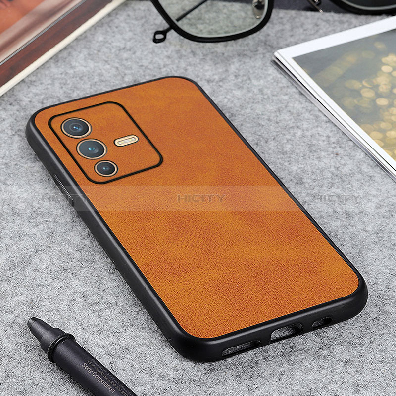 Funda Lujo Cuero Carcasa B08H para Vivo V23 5G