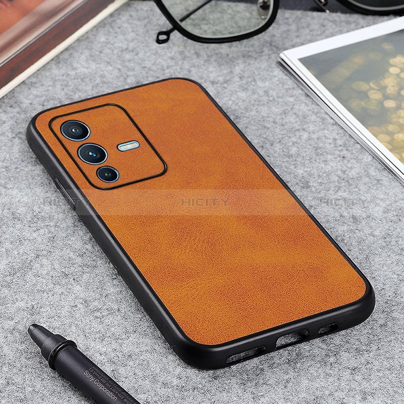 Funda Lujo Cuero Carcasa B08H para Vivo V23 Pro 5G