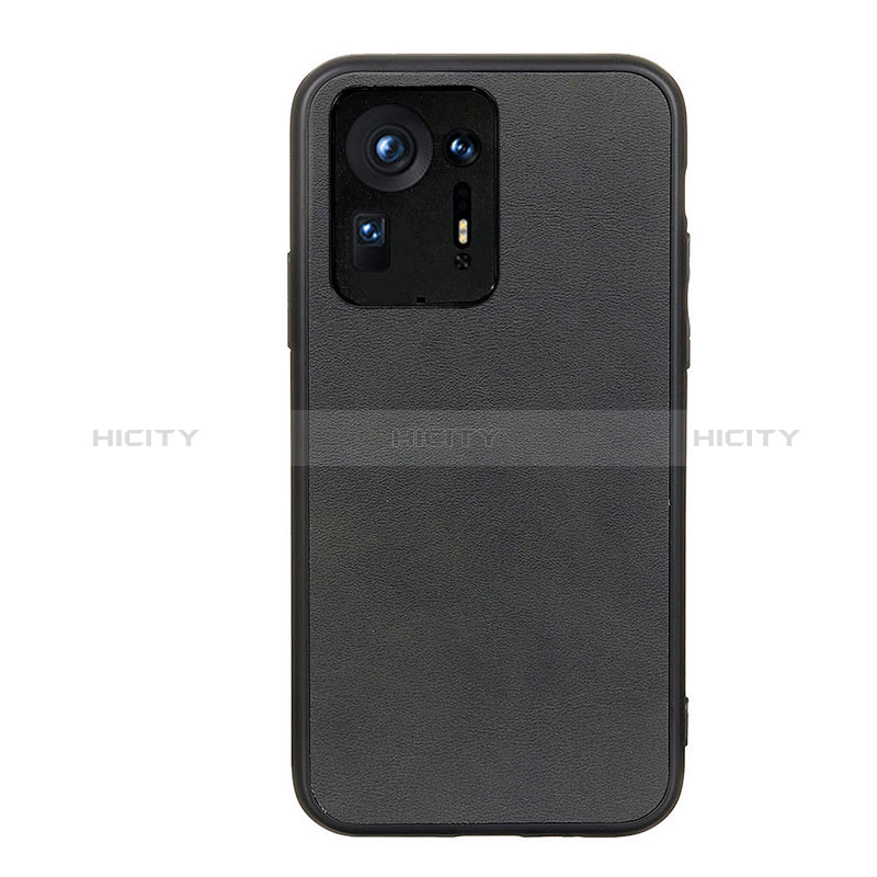 Funda Lujo Cuero Carcasa B08H para Xiaomi Mi Mix 4 5G Negro