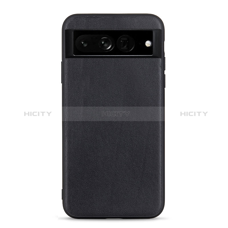 Funda Lujo Cuero Carcasa B10H para Google Pixel 7 Pro 5G Negro