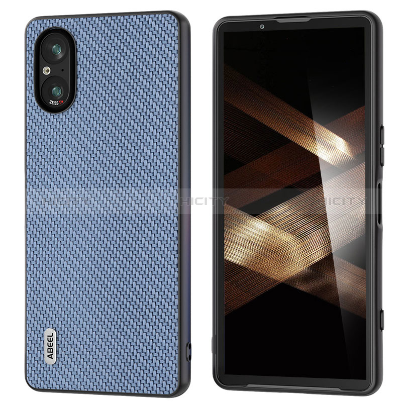 Funda Lujo Cuero Carcasa BH3 para Sony Xperia 5 V