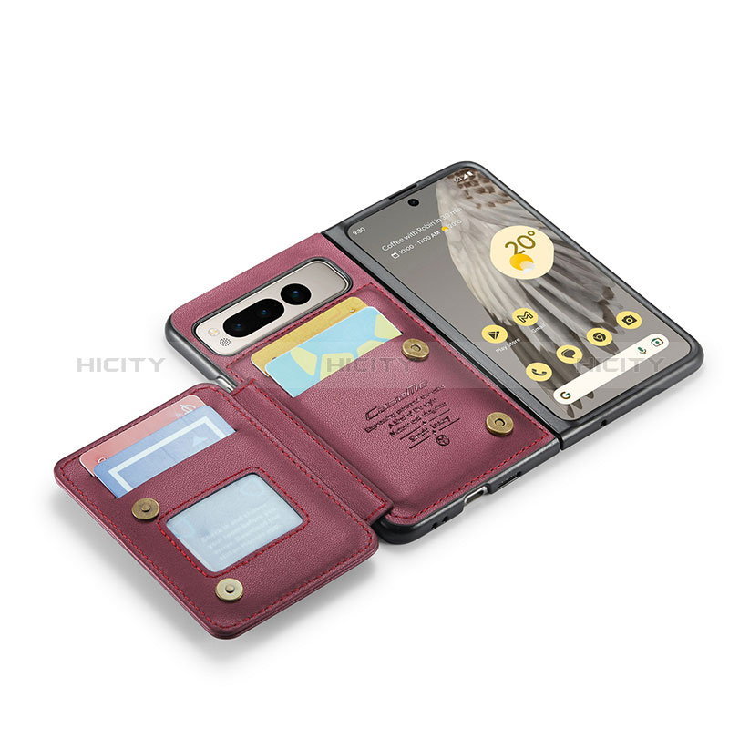 Funda Lujo Cuero Carcasa C01S para Google Pixel Fold 5G