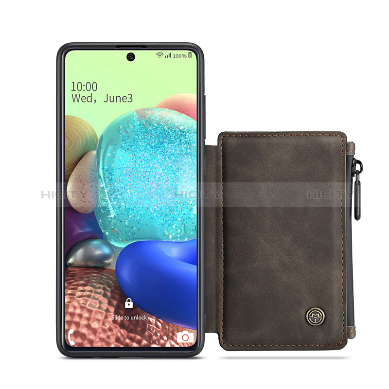 Funda Lujo Cuero Carcasa C01S para Samsung Galaxy A71 5G