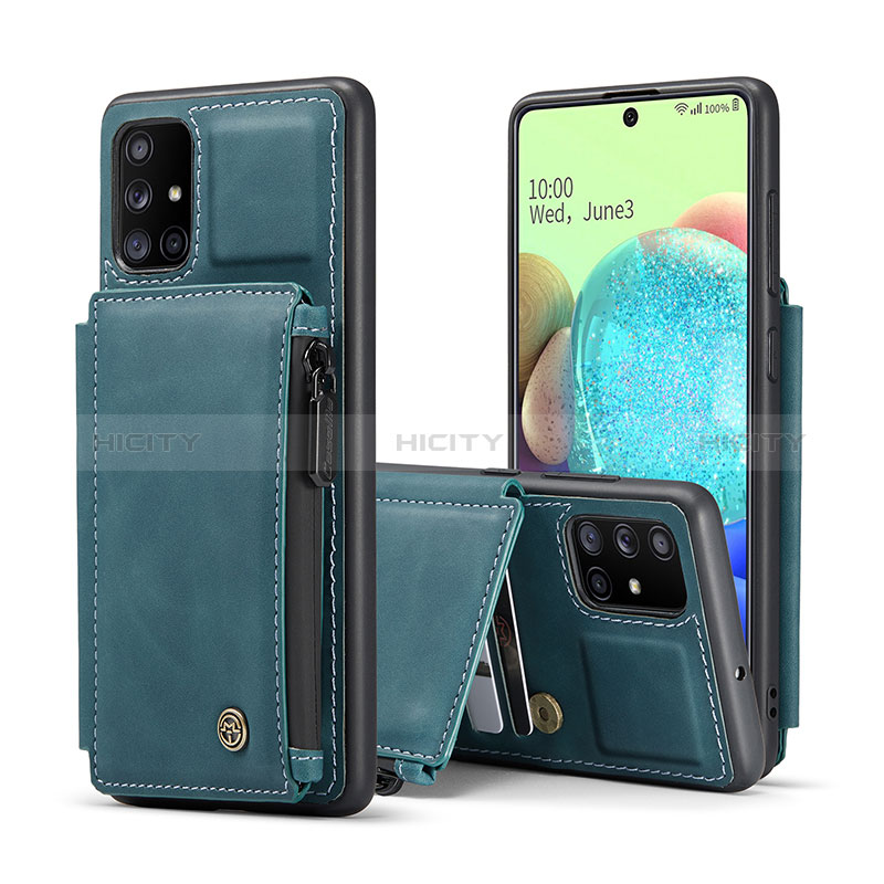 Funda Lujo Cuero Carcasa C01S para Samsung Galaxy A71 5G