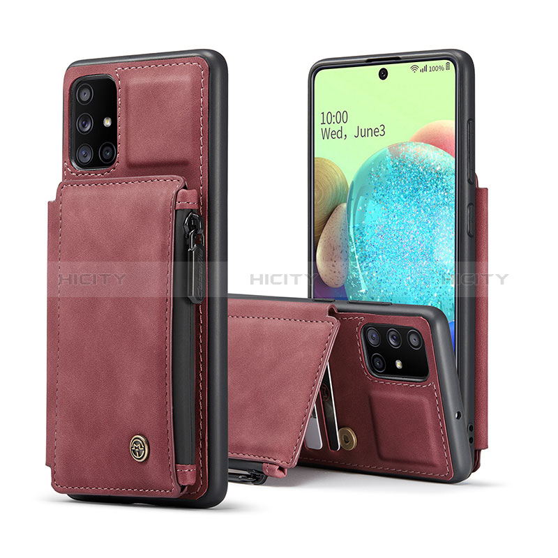 Funda Lujo Cuero Carcasa C01S para Samsung Galaxy A71 5G