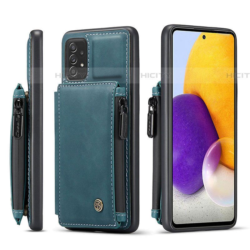 Funda Lujo Cuero Carcasa C01S para Samsung Galaxy A72 4G