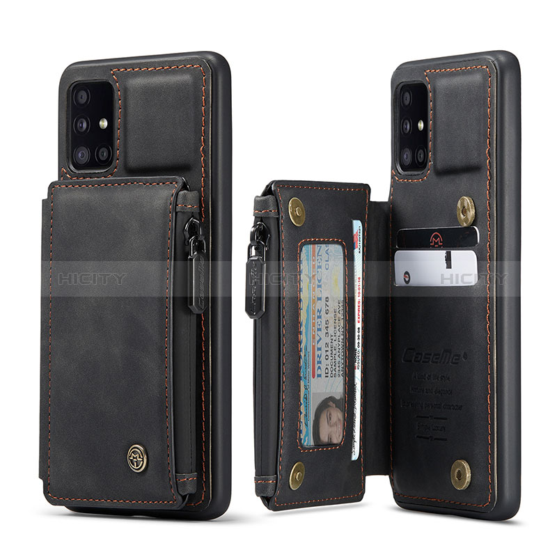 Funda Lujo Cuero Carcasa C01S para Samsung Galaxy M40S