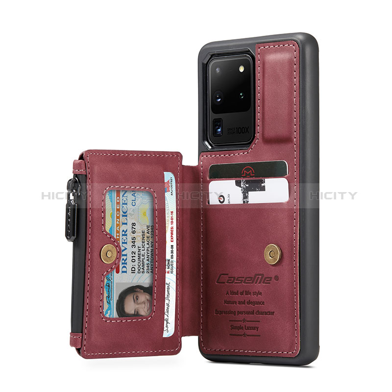 Funda Lujo Cuero Carcasa C01S para Samsung Galaxy S20 Ultra