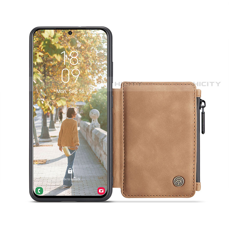 Funda Lujo Cuero Carcasa C01S para Samsung Galaxy S22 Plus 5G