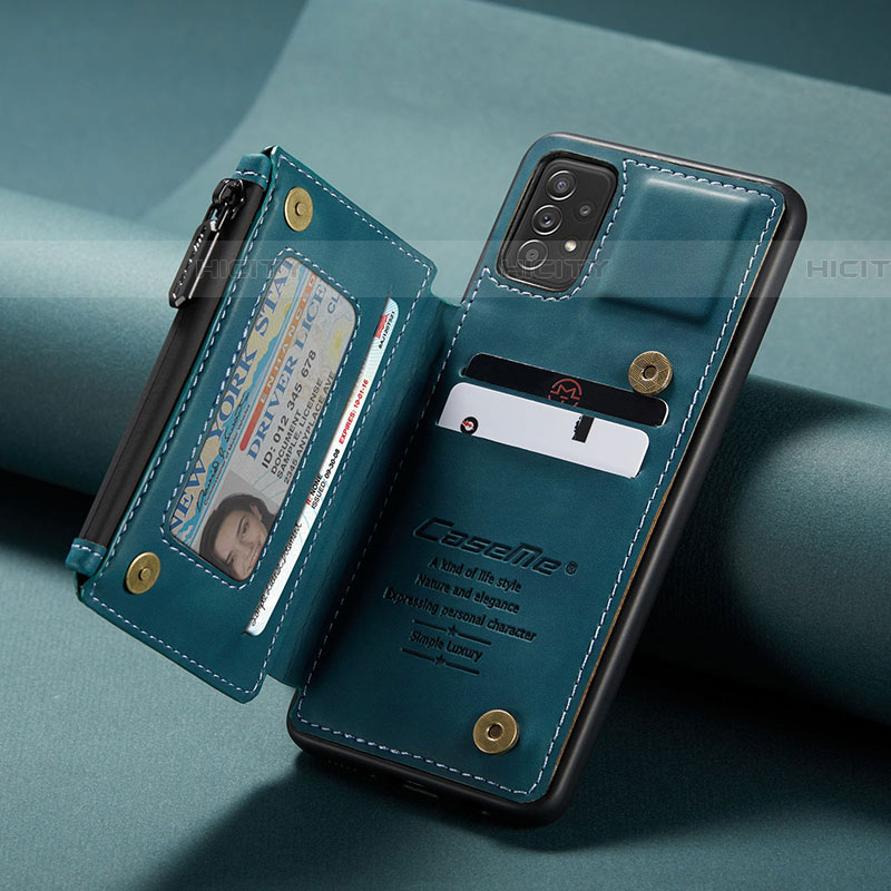 Funda Lujo Cuero Carcasa C02S para Samsung Galaxy A72 4G