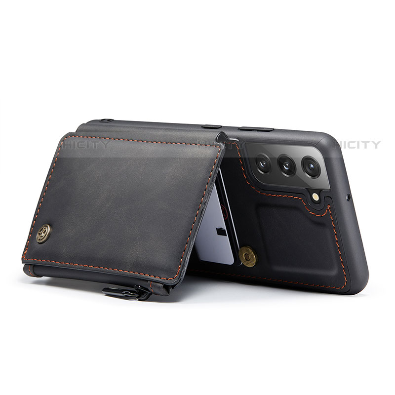 Funda Lujo Cuero Carcasa C02S para Samsung Galaxy S21 FE 5G