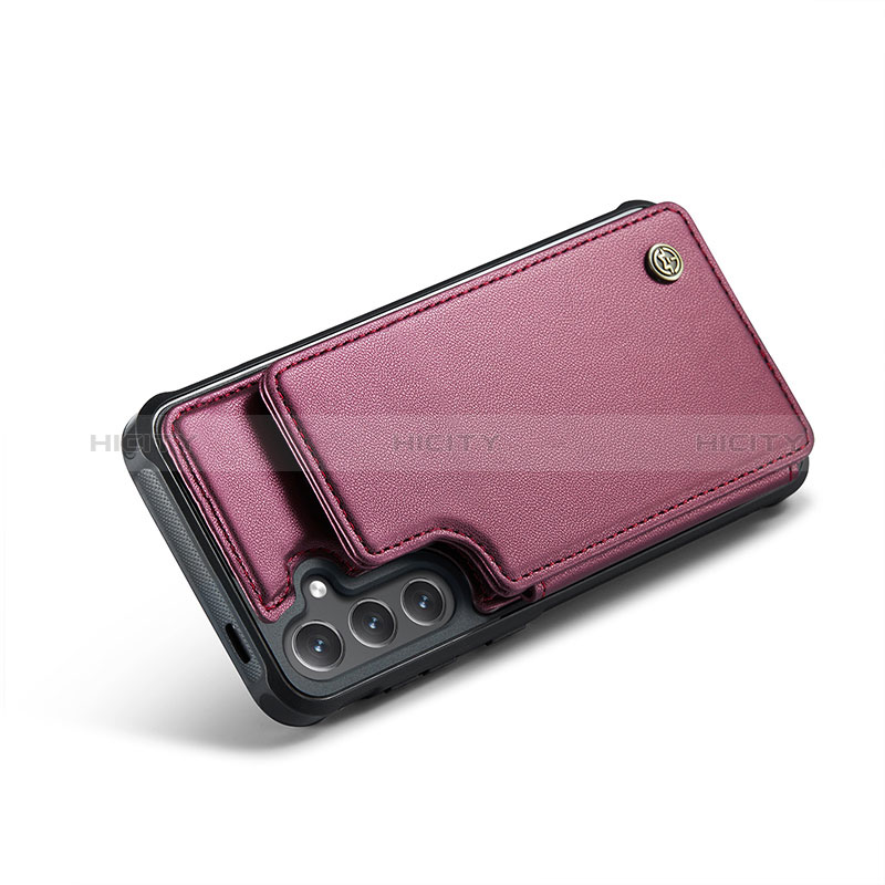 Funda Lujo Cuero Carcasa C02S para Samsung Galaxy S24 5G