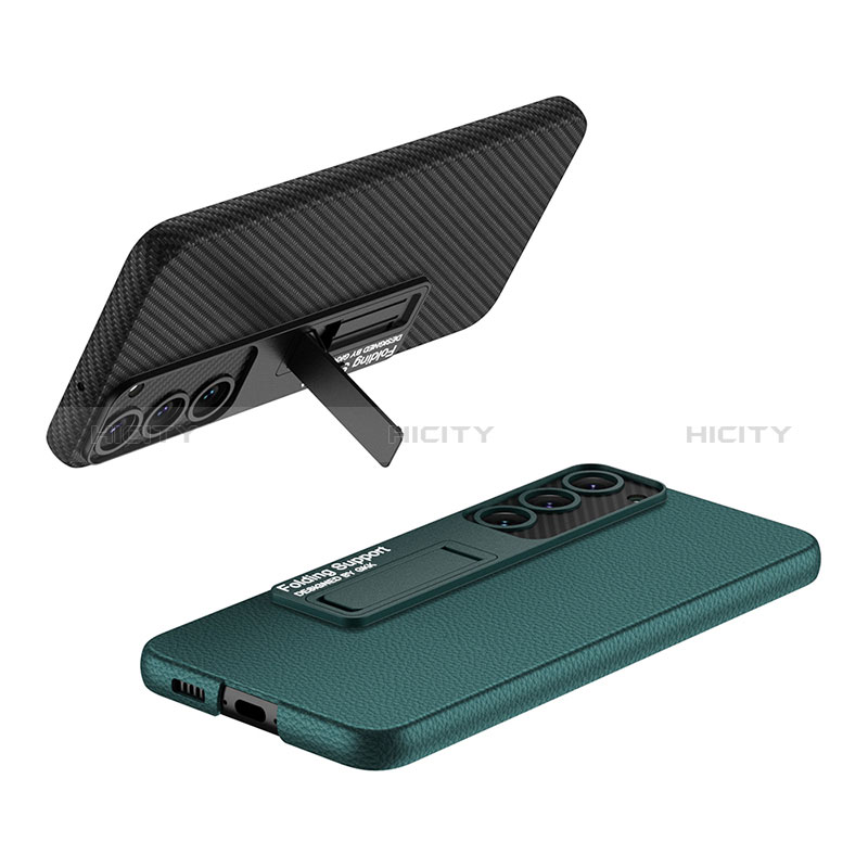 Funda Lujo Cuero Carcasa con Soporte AC1 para Samsung Galaxy S21 Plus 5G