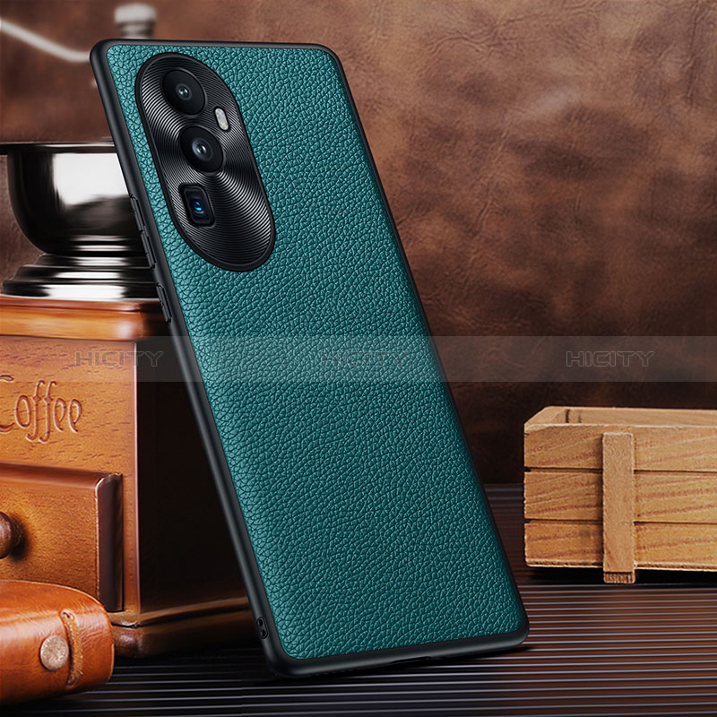 Funda Lujo Cuero Carcasa DL1 para Oppo Reno10 Pro+ Plus 5G