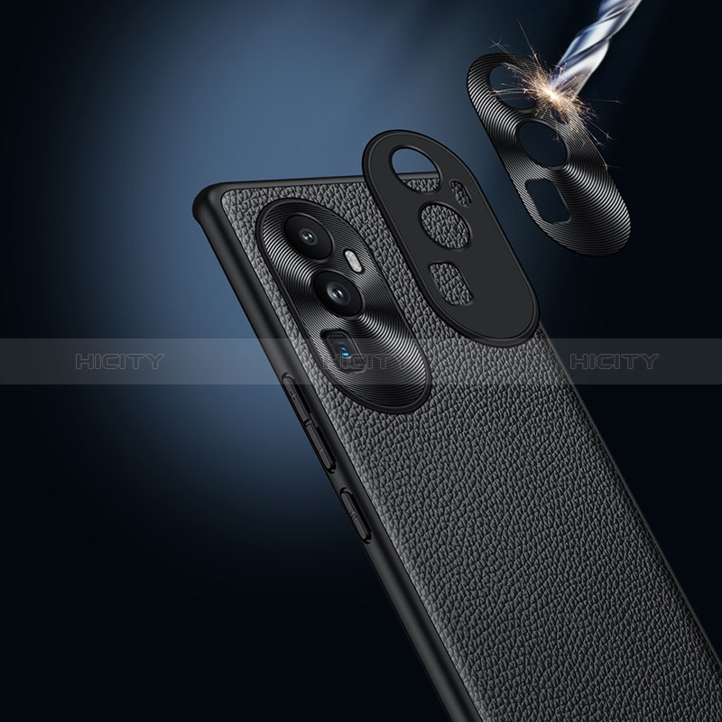 Funda Lujo Cuero Carcasa DL1 para Oppo Reno10 Pro+ Plus 5G