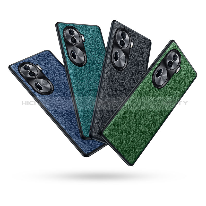 Funda Lujo Cuero Carcasa DL2 para Oppo Reno11 Pro 5G