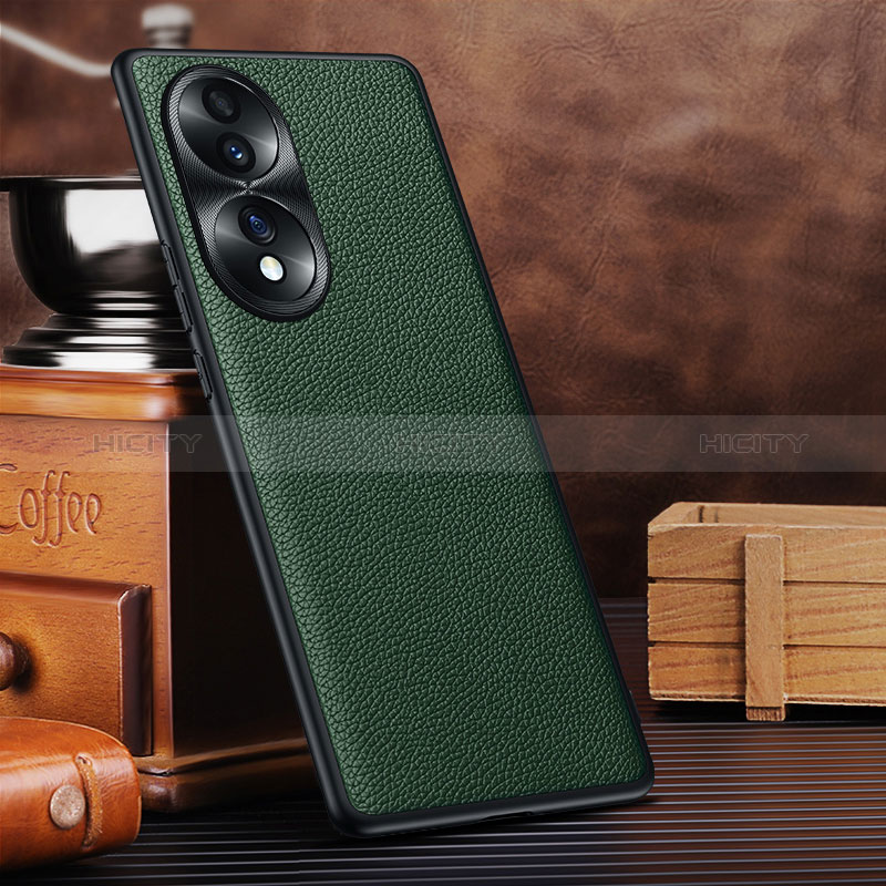 Funda Lujo Cuero Carcasa DL3 para Huawei Honor 70 5G