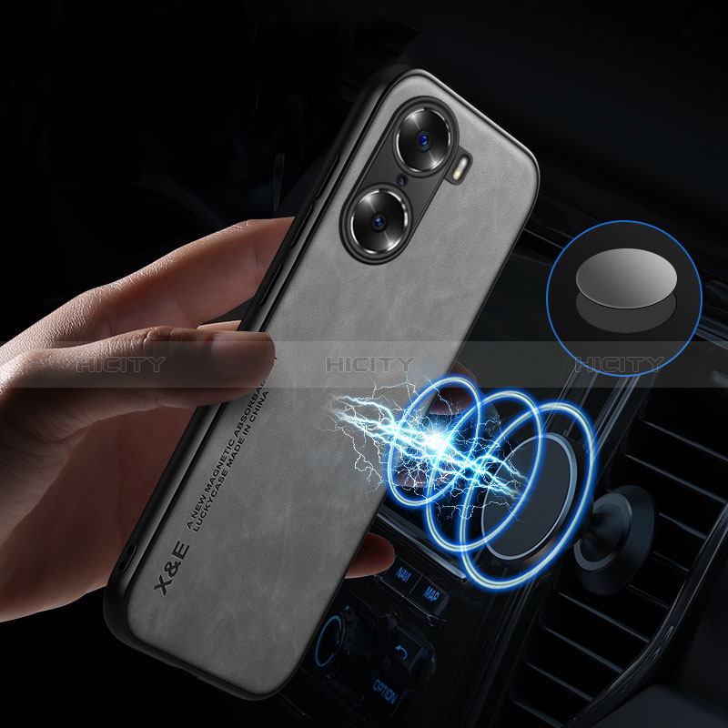 Funda Lujo Cuero Carcasa DY1 para Huawei Honor 60 Pro 5G