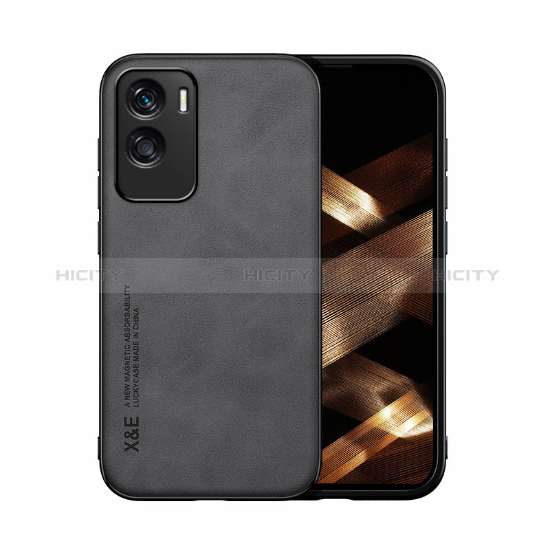 Funda Lujo Cuero Carcasa DY1 para Huawei Honor 90 Lite 5G Negro