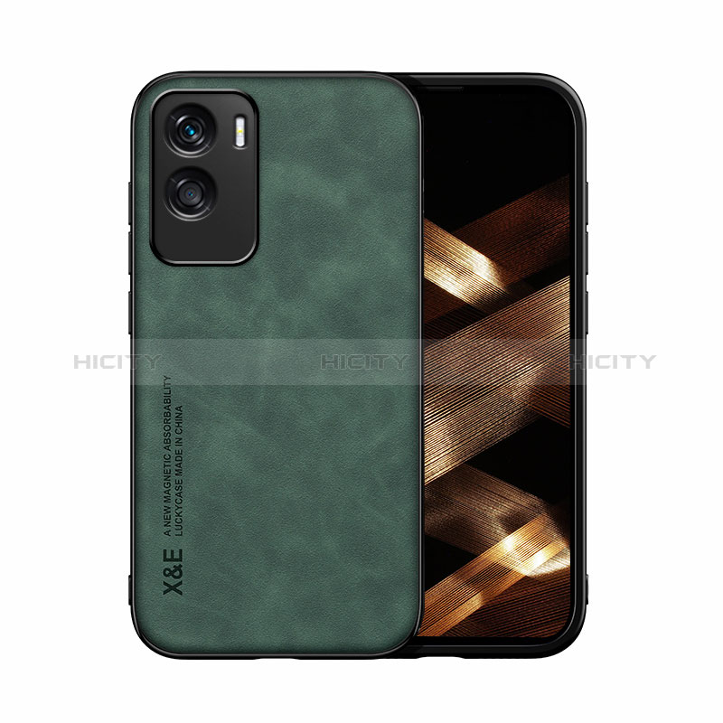 Funda Lujo Cuero Carcasa DY1 para Huawei Honor 90 Lite 5G Verde