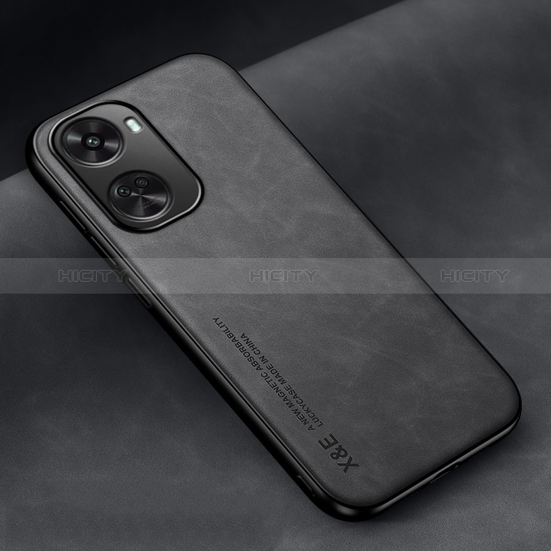 Funda Lujo Cuero Carcasa DY1 para Huawei Nova 11 SE Negro