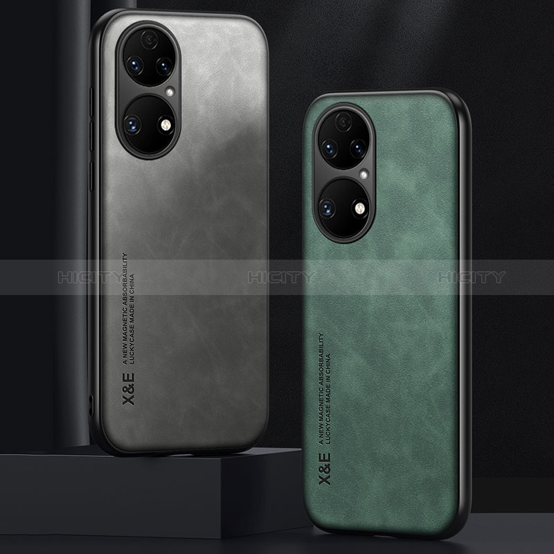 Funda Lujo Cuero Carcasa DY1 para Huawei P50 Pro