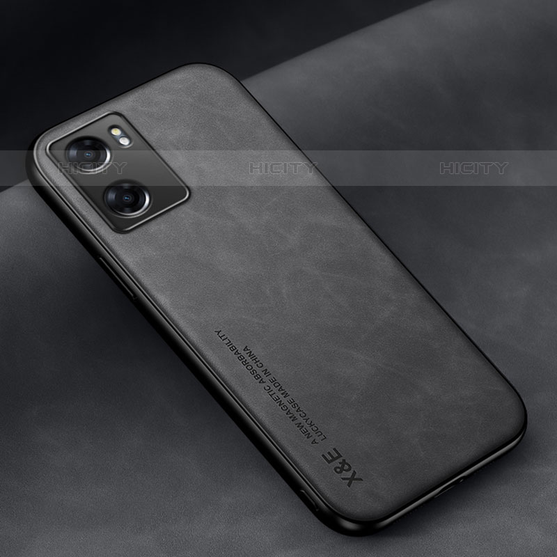 Funda Lujo Cuero Carcasa DY1 para OnePlus Nord N20 SE Negro