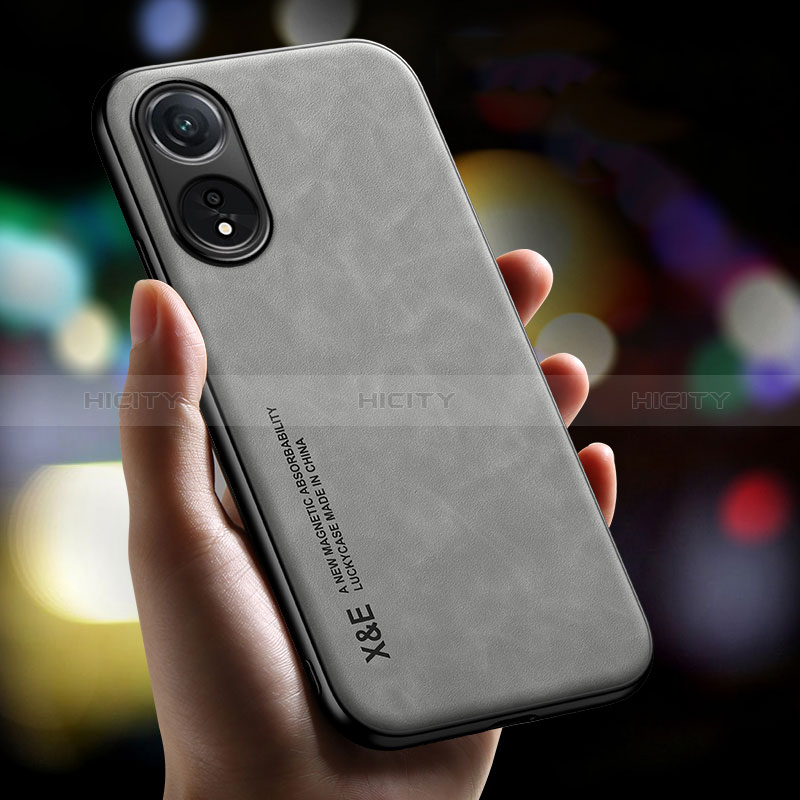 Funda Lujo Cuero Carcasa DY1 para Oppo A78 4G