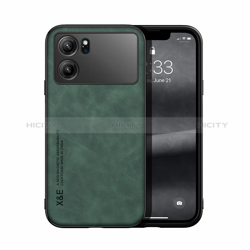 Funda Lujo Cuero Carcasa DY1 para Oppo K10 5G Verde