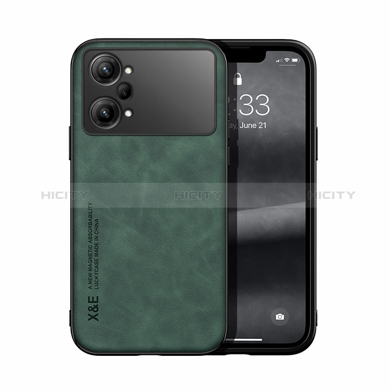 Funda Lujo Cuero Carcasa DY1 para Oppo K10 Pro 5G Verde