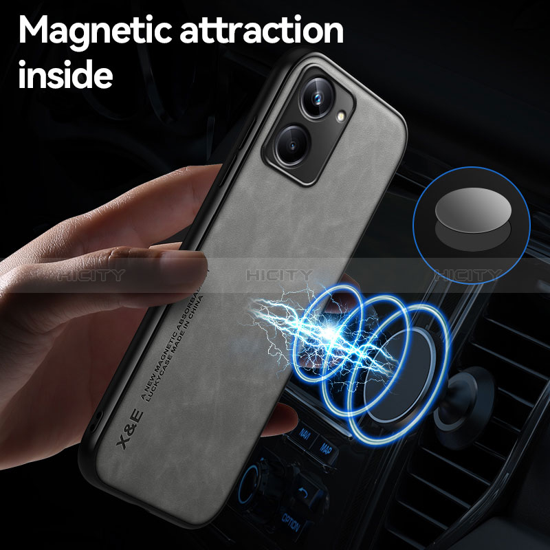 Funda Lujo Cuero Carcasa DY1 para Realme 10 Pro 5G