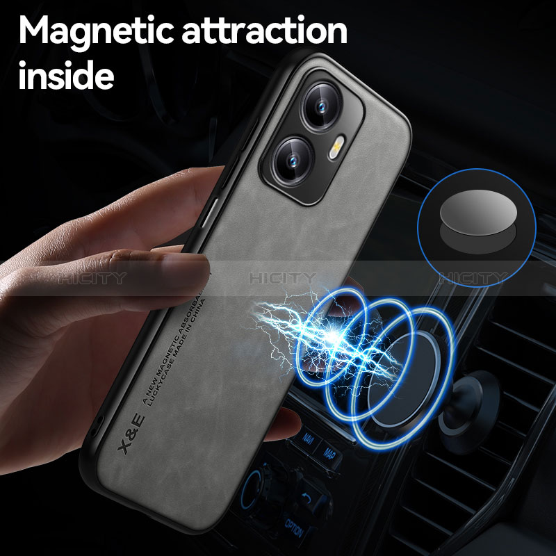 Funda Lujo Cuero Carcasa DY1 para Realme Narzo N55