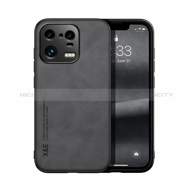 Funda Lujo Cuero Carcasa DY1 para Xiaomi Mi 13 Pro 5G Negro