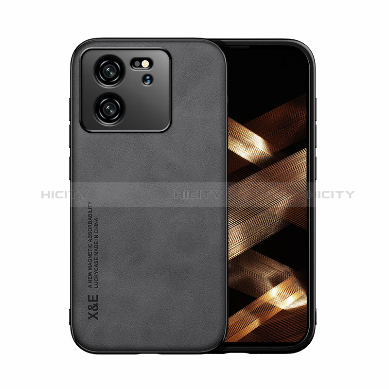 Funda Lujo Cuero Carcasa DY1 para Xiaomi Mi 13T Pro 5G Negro