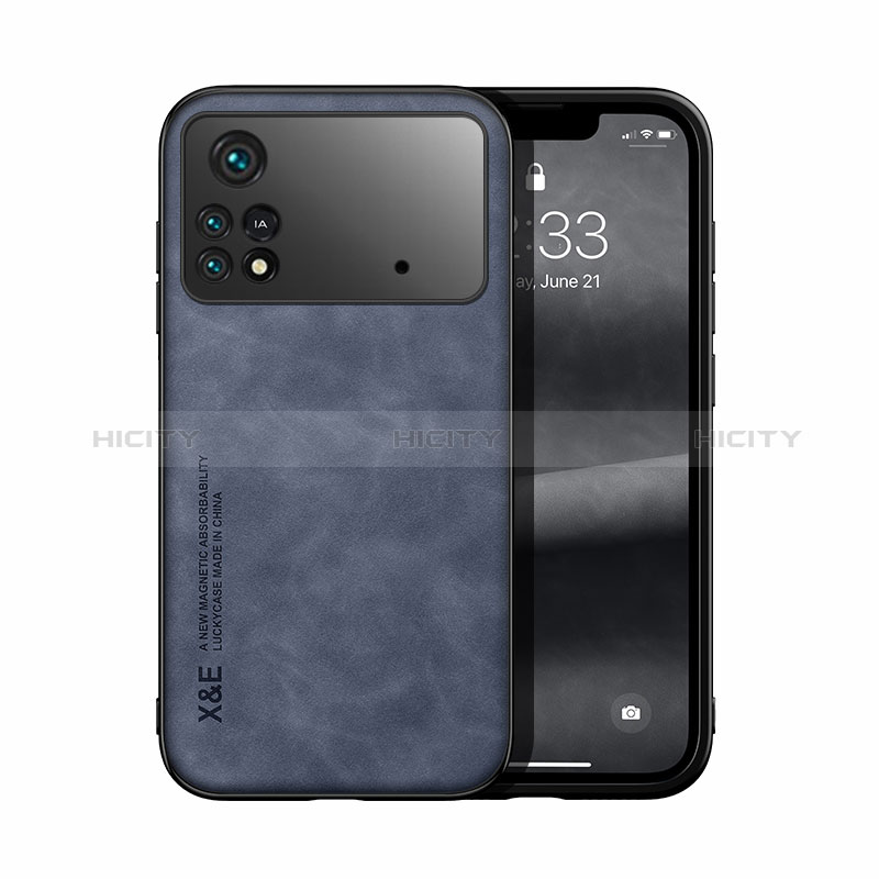 Funda Lujo Cuero Carcasa DY1 para Xiaomi Poco M4 Pro 4G