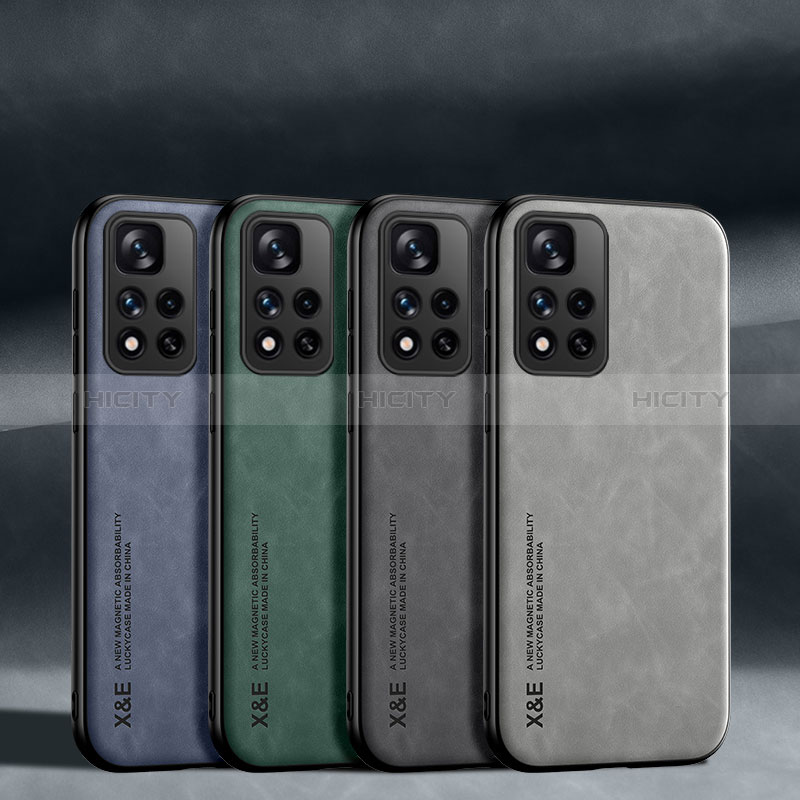 Funda Lujo Cuero Carcasa DY1 para Xiaomi Redmi Note 11 Pro+ Plus 5G