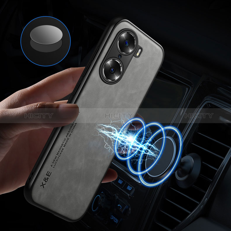 Funda Lujo Cuero Carcasa DY2 para Huawei Honor 60 Pro 5G