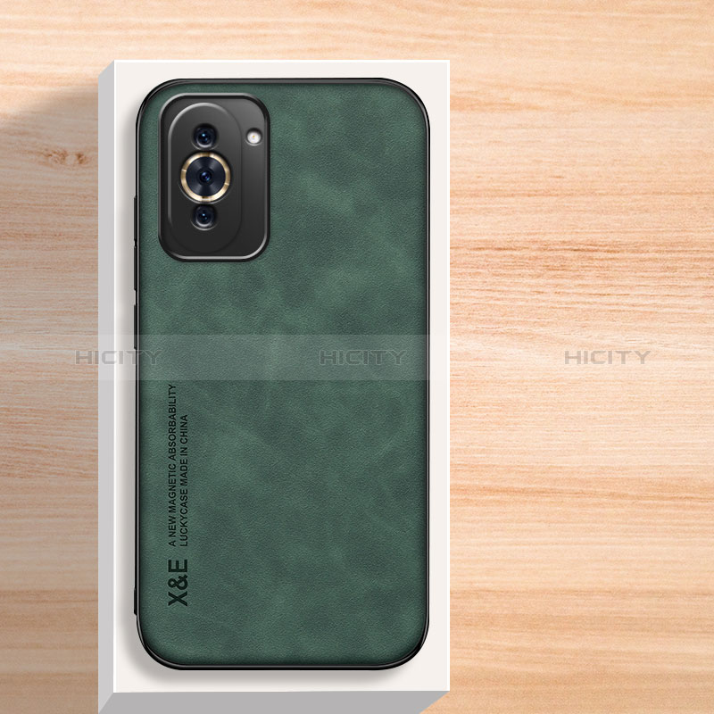 Funda Lujo Cuero Carcasa DY2 para Huawei Nova 10 Pro Verde