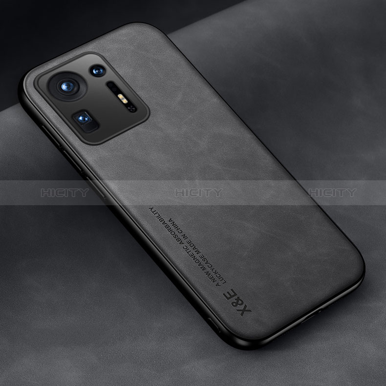 Funda Lujo Cuero Carcasa DY2 para Xiaomi Mi Mix 4 5G Negro