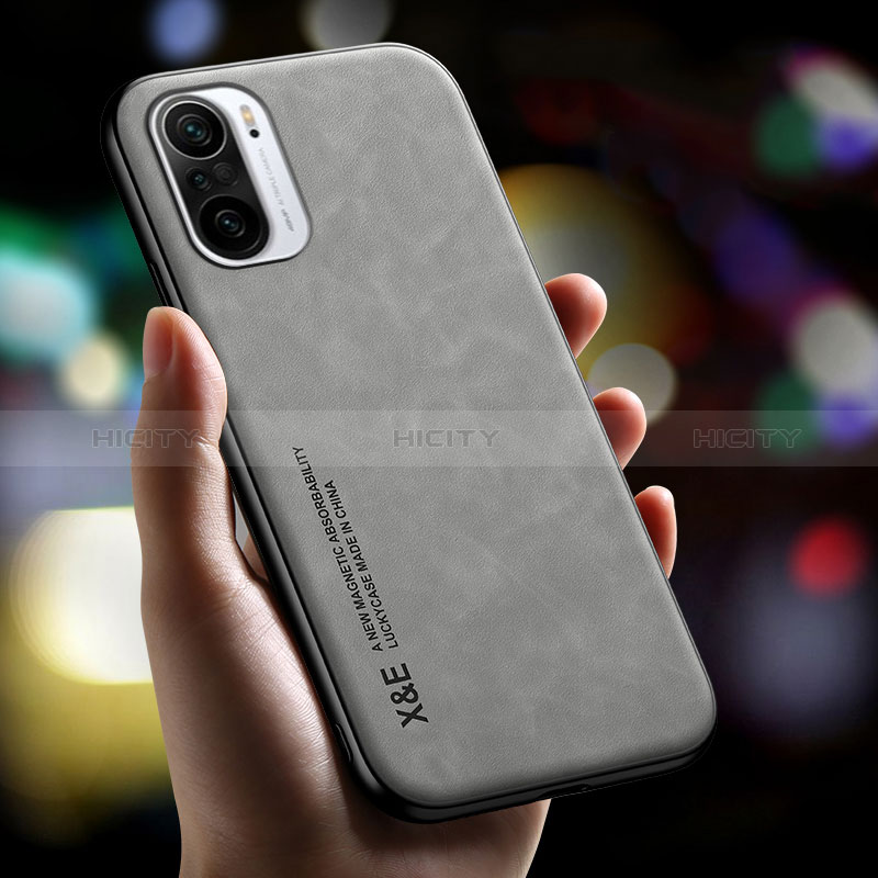 Funda Lujo Cuero Carcasa DY2 para Xiaomi Poco F3 5G