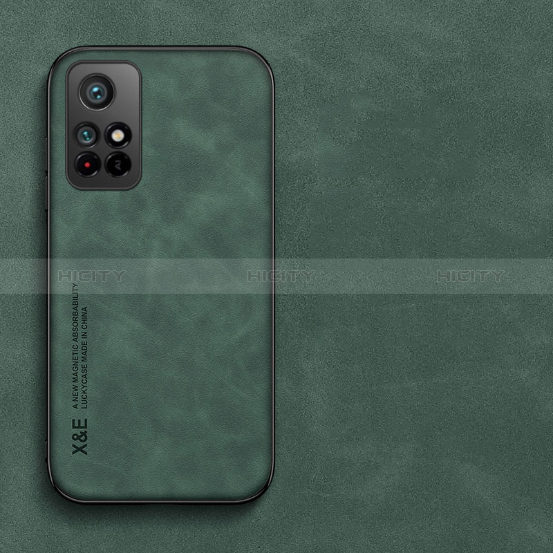 Funda Lujo Cuero Carcasa DY2 para Xiaomi Poco M4 Pro 5G Verde