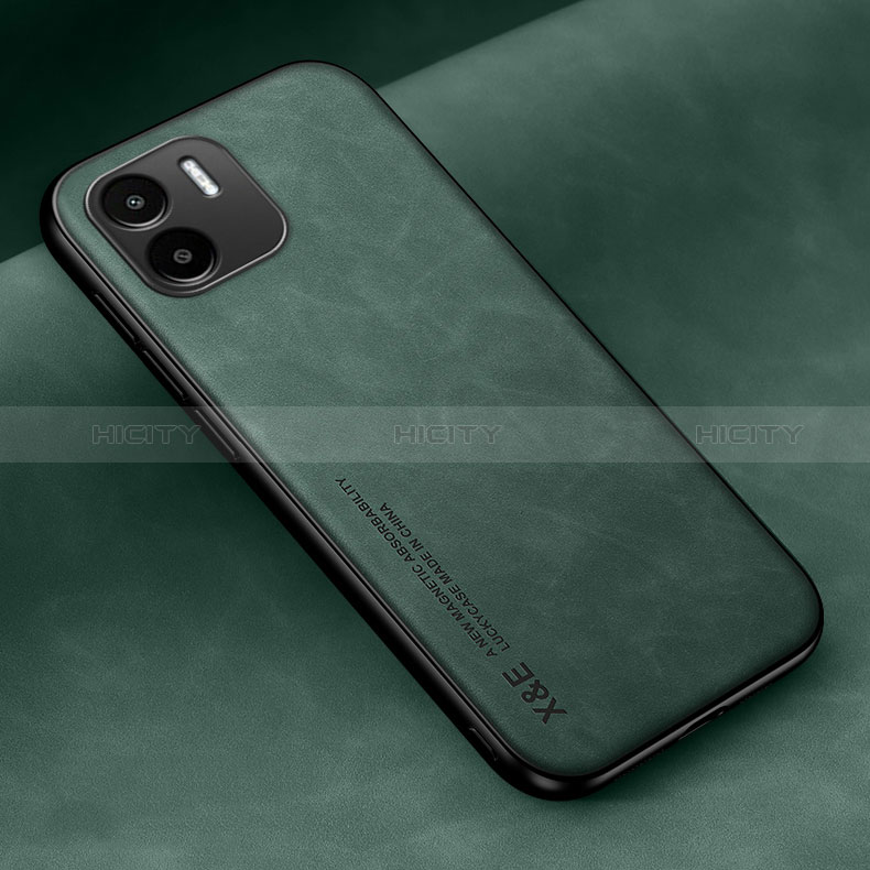 Funda Lujo Cuero Carcasa DY2 para Xiaomi Redmi A2 Plus Verde