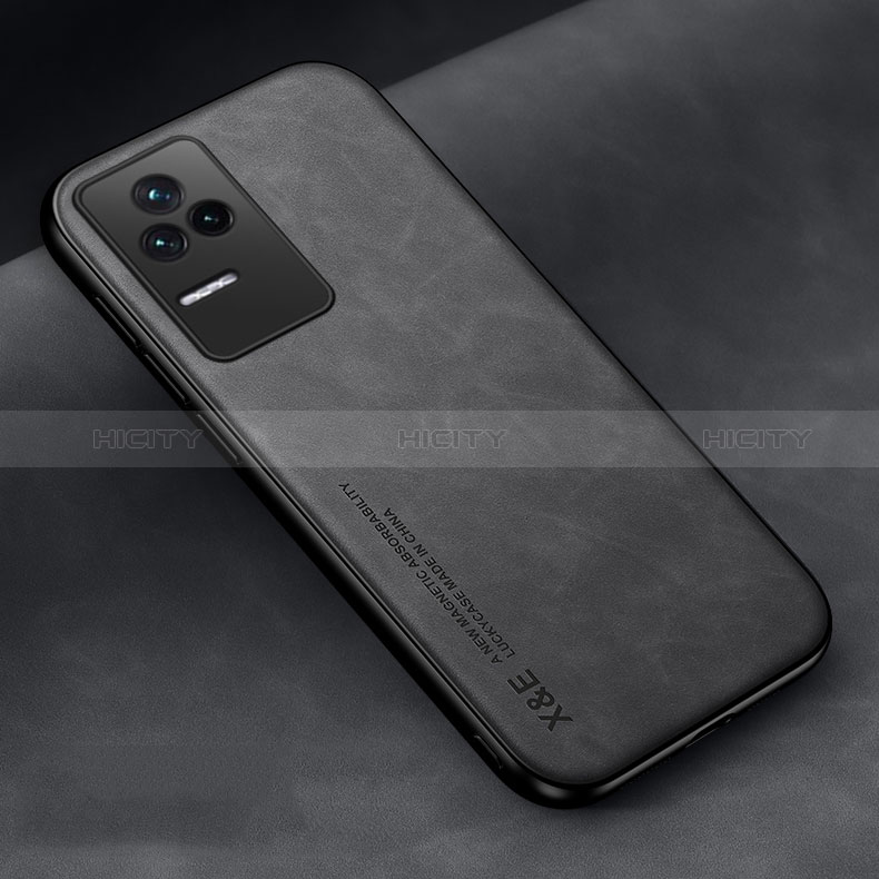 Funda Lujo Cuero Carcasa DY2 para Xiaomi Redmi K50 Pro 5G Negro