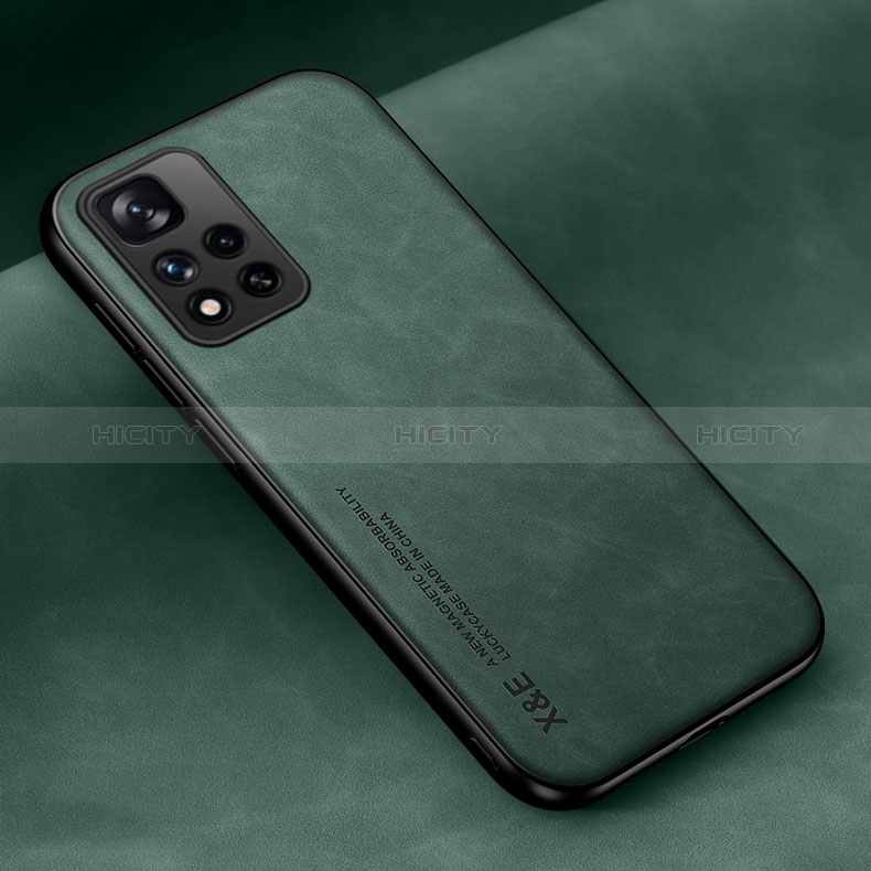 Funda Lujo Cuero Carcasa DY2 para Xiaomi Redmi Note 11 Pro+ Plus 5G