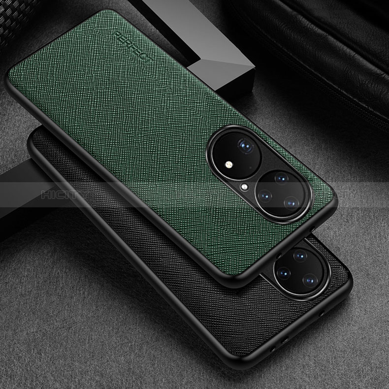 Funda Lujo Cuero Carcasa GS1 para Huawei P50 Pro