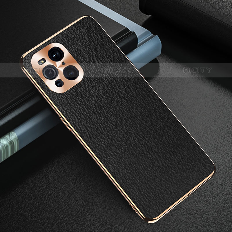 Funda Lujo Cuero Carcasa GS1 para Oppo Find X3 Pro 5G