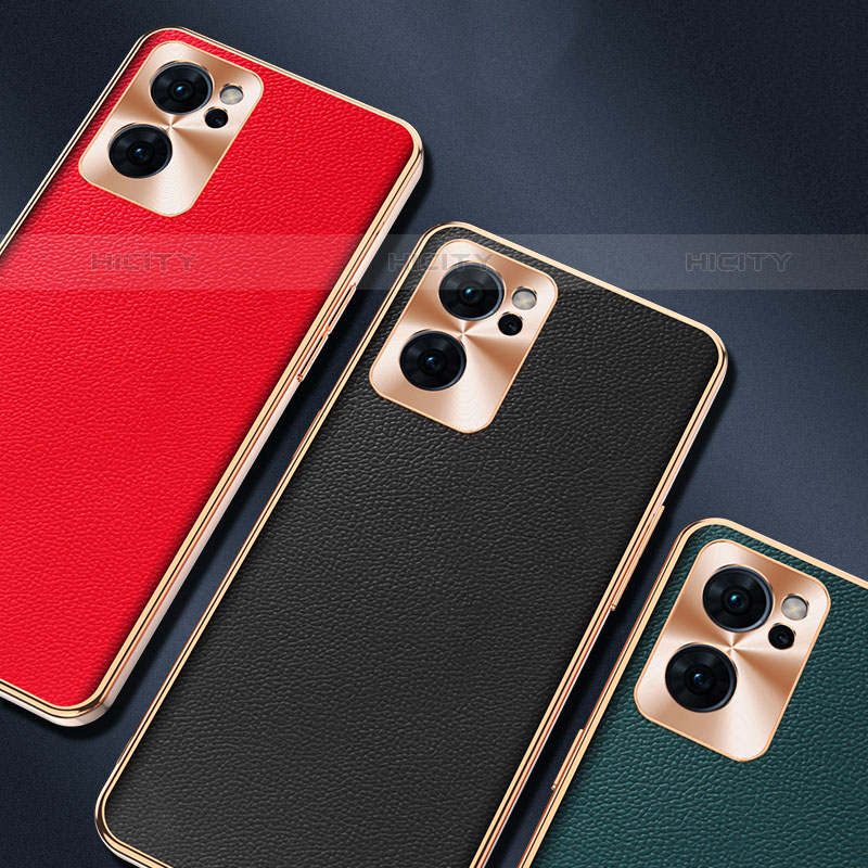 Funda Lujo Cuero Carcasa GS1 para Oppo Reno7 Pro 5G