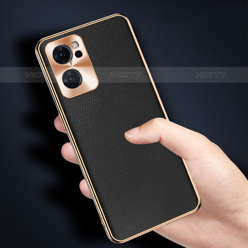 Funda Lujo Cuero Carcasa GS1 para Oppo Reno7 Pro 5G