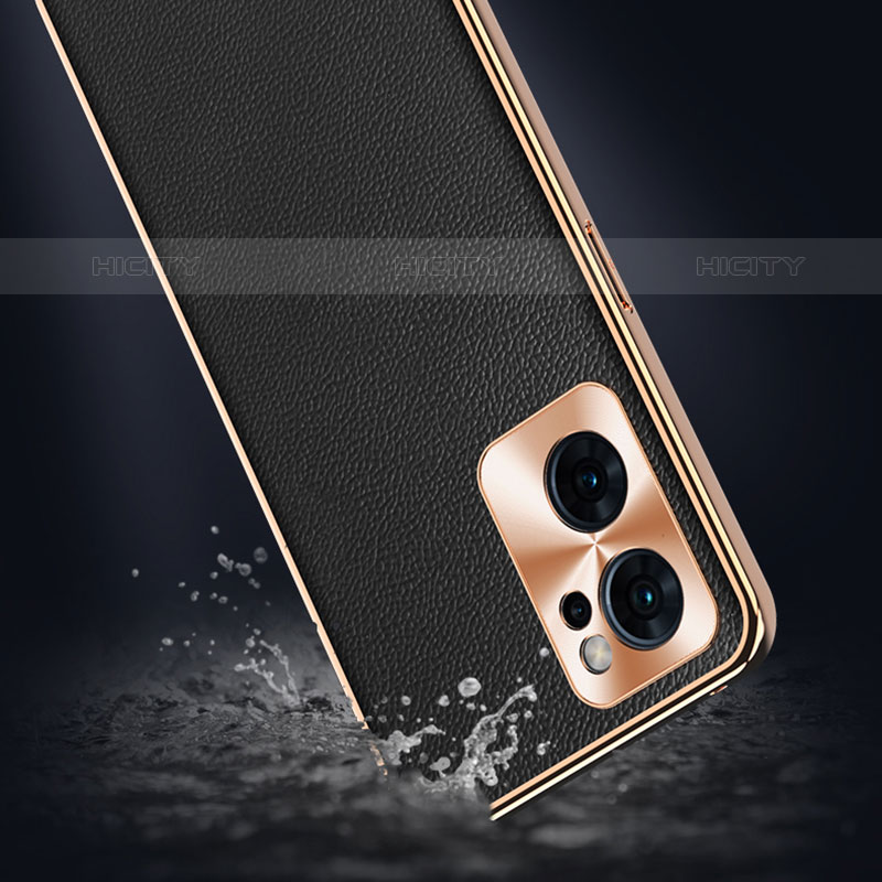 Funda Lujo Cuero Carcasa GS1 para Oppo Reno7 SE 5G