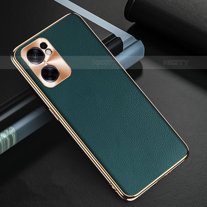 Funda Lujo Cuero Carcasa GS1 para Oppo Reno7 SE 5G